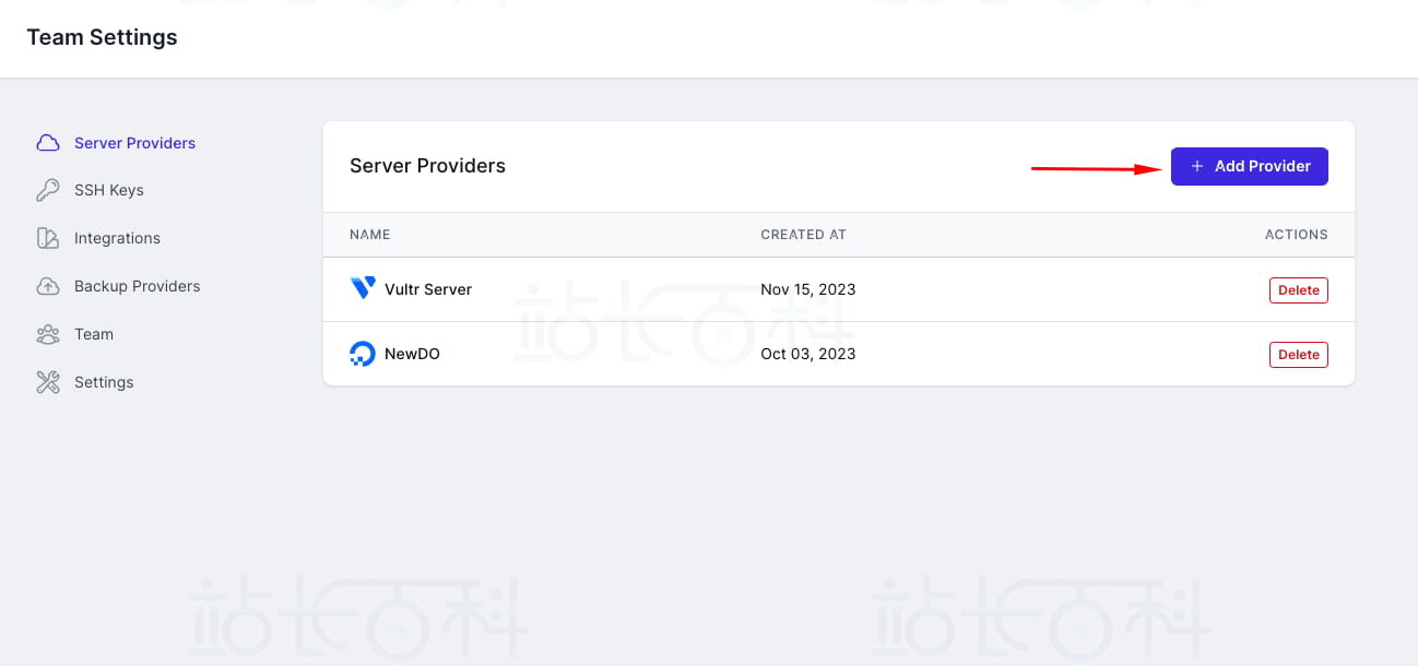 FlyWP中添加Amazon EC2