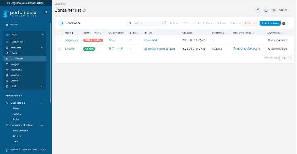 Docker资源的基础管理​