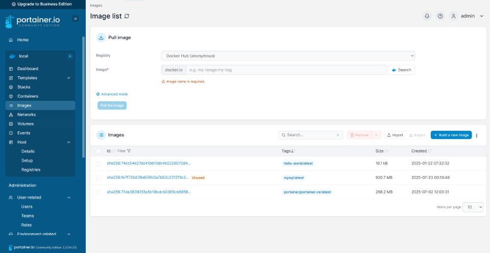 Docker资源的基础管理​