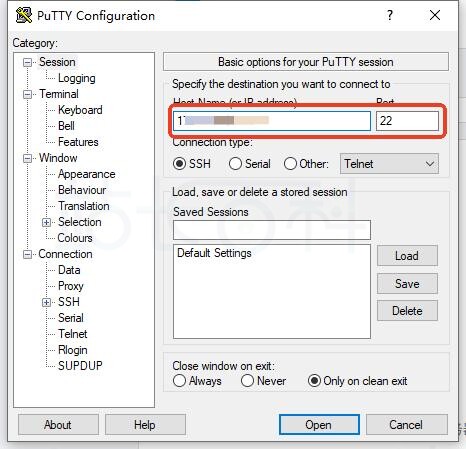 Windows用户用PuTTY​