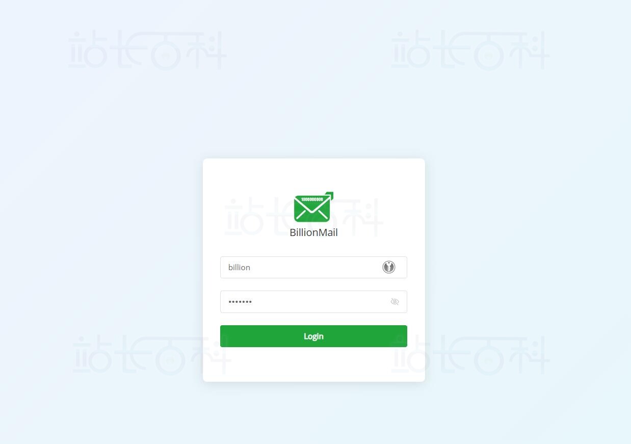安装BillionMail