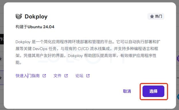 Dokploy环境