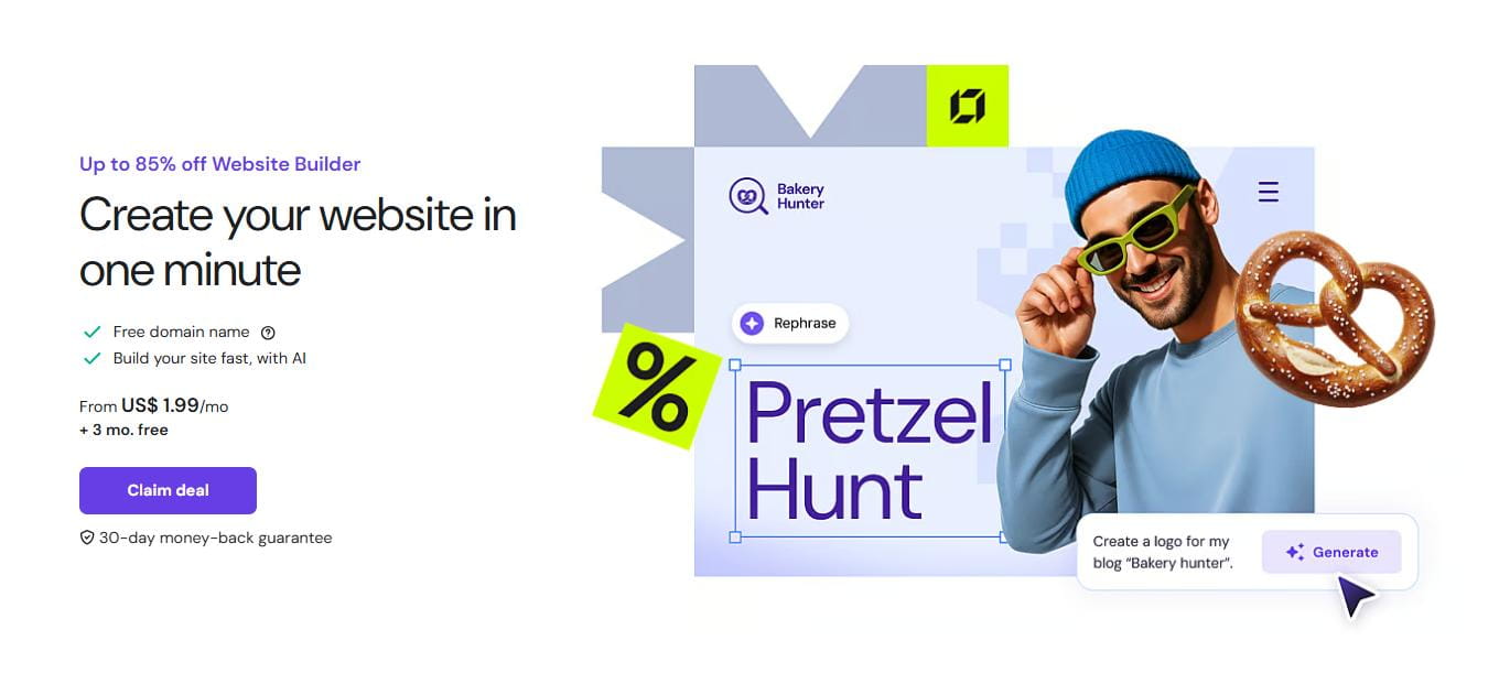 Hostinger Website Builder