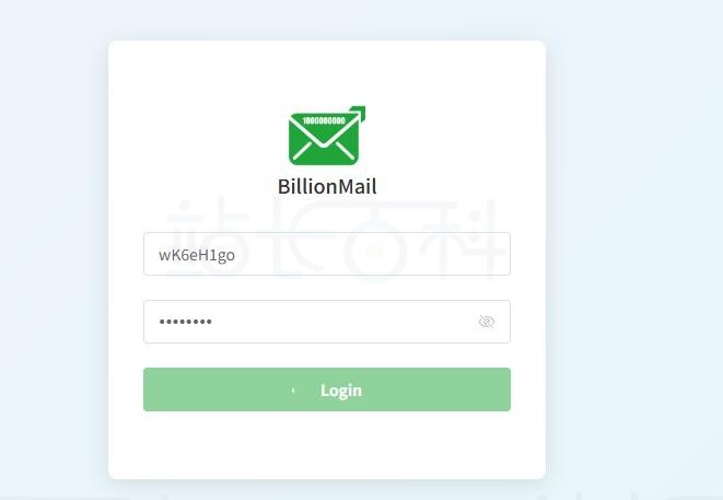 安装BillionMail