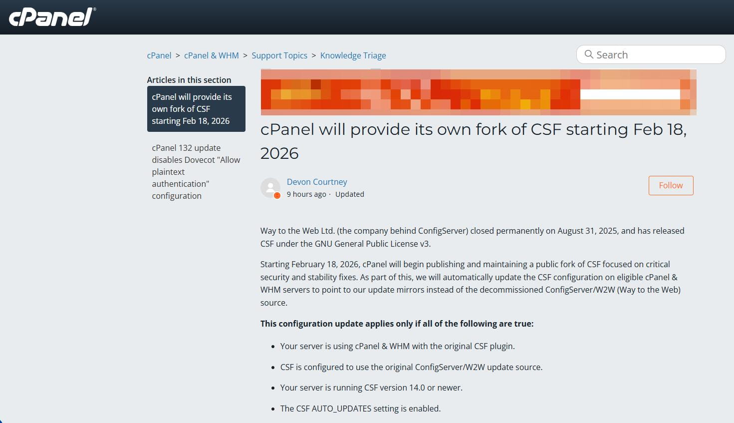 cPanel