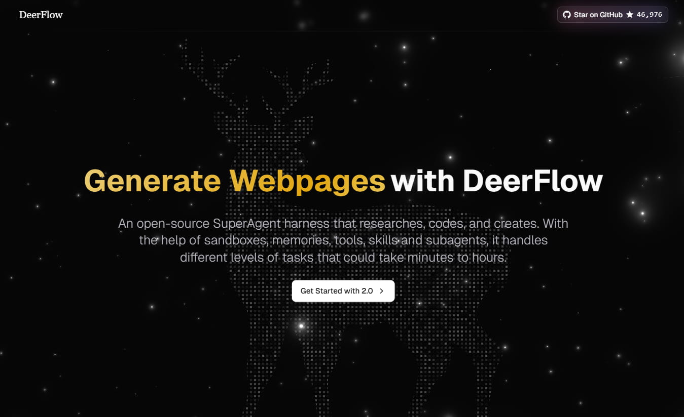 字节跳动开源“中国版”超级智能体编排框架：DeerFlow2.0