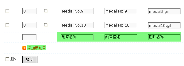 Discuz! X1.5程序的勋章中心